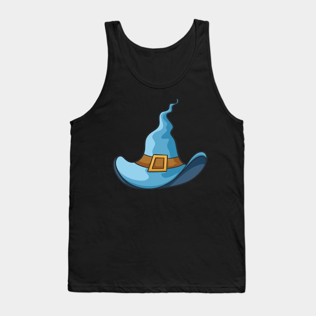 Witches Hat Witch Halloween Tank Top by fromherotozero